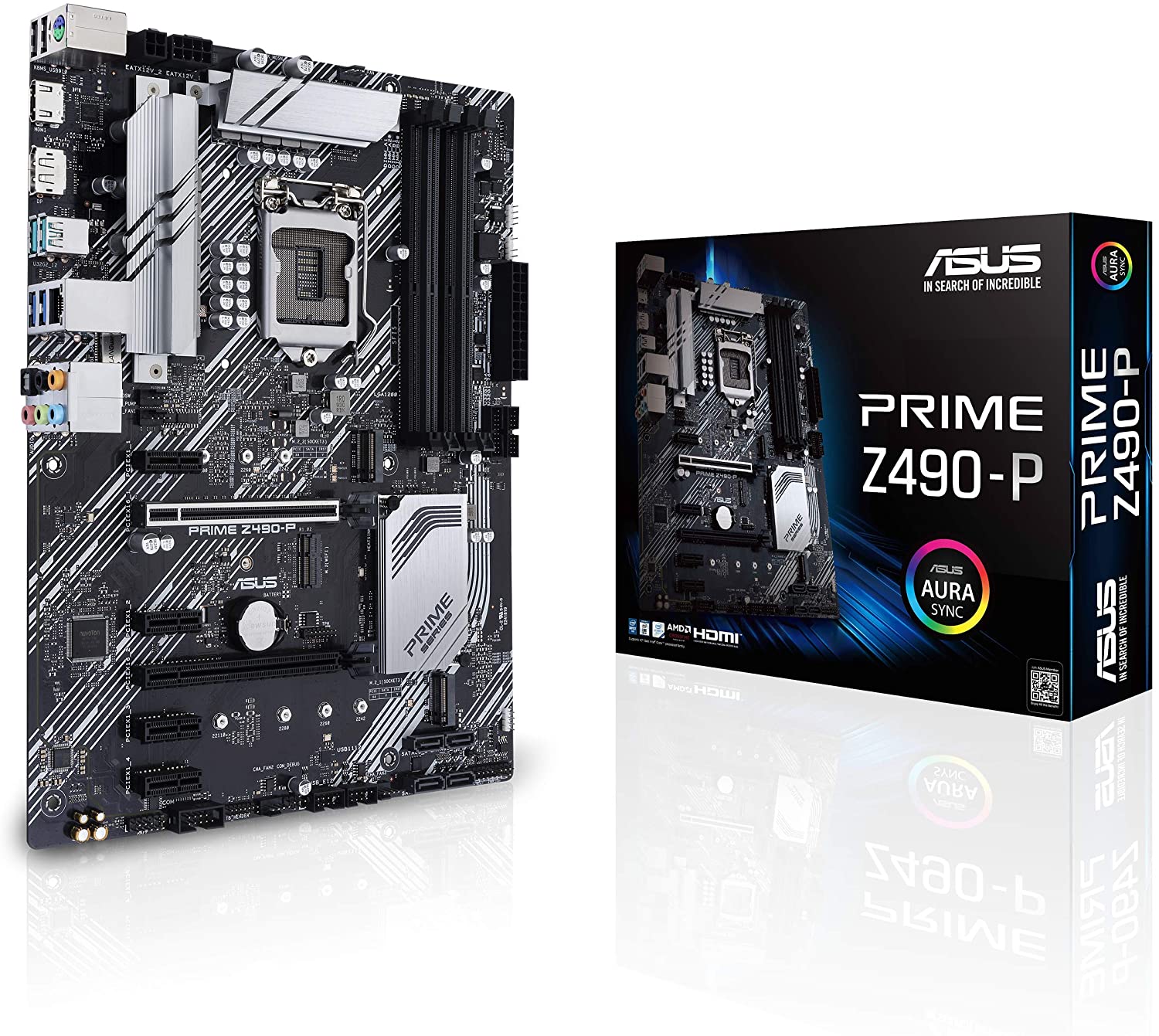 MB ASUS Z490-P AURA DDR4 LGA1200 ATX