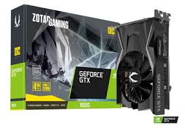 VD ZOTAC GEFORCE GTX1650 OC FIRE STORM 4GB PCIe