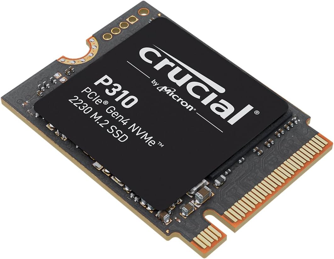 CRUCIAL P310 SSD NVME 1 TB M,2 2230 PCIe