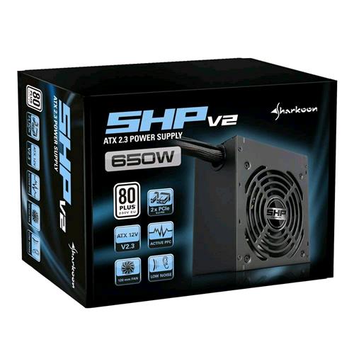 ALI SHARkOON 650W 80 PLUS SHP650 v2