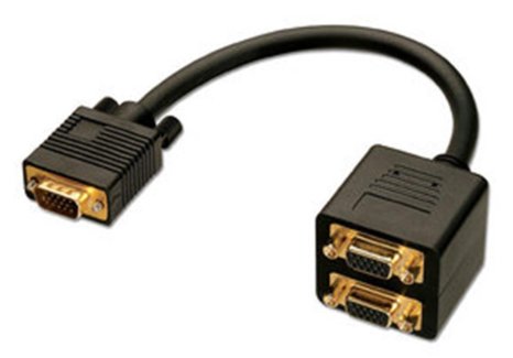 CAVO SPLITTER VGA 2 PORTE PASSIVO GOLD