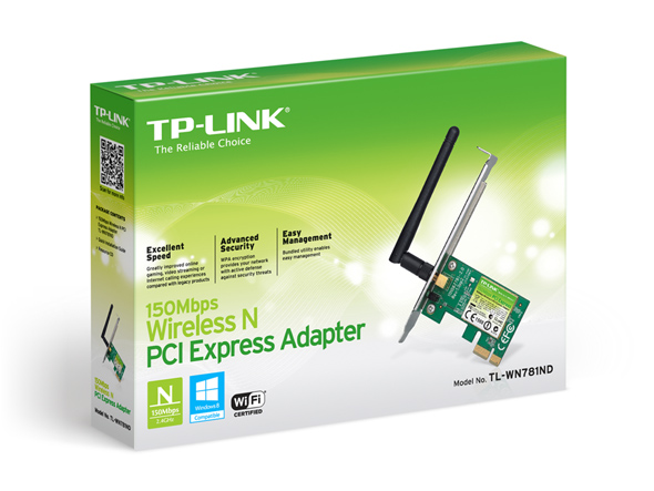 SK RET WiFi TP-LINK TL-WN781ND PCIe 150M